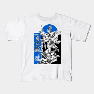 Michael angel holy warrior of heaven Kids T-Shirt